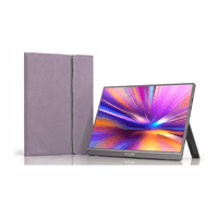 Monitor portátil Arzopa A1T 15.6"" IPS FHD, 60Hz, 5ms, Mini HDMI y USB-C, táctil, negro + Funda