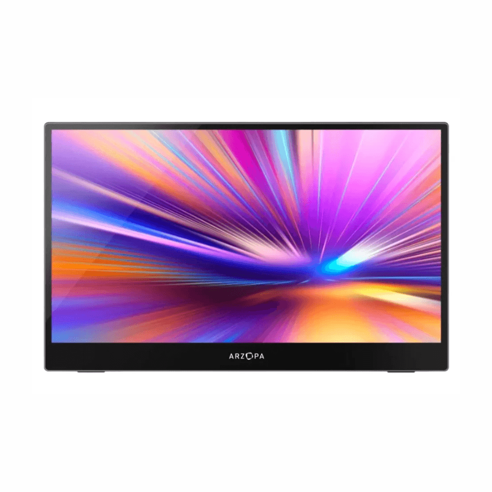Imagen 2 del producto Monitor portátil Arzopa A1T 15.6"" IPS FHD, 60Hz, 5ms, Mini HDMI y USB-C, táctil, negro + Funda