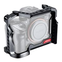 Jaula Ulanzi R063 para cámara Sony A7III, montaje de múltiples accesorios, aleación de aluminio, negro