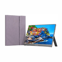 Monitor portátil Arzopa A1M 17.3"" IPS FHD, 60Hz, 5ms, Mini HDMI, 2 USB-C, negro + Funda