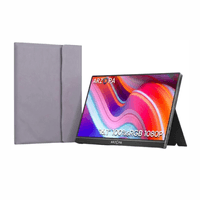 Monitor portátil Arzopa Z1C 16.1"" IPS FHD, 60Hz, 5ms, Mini HDMI, 2 USB-C, negro + Funda