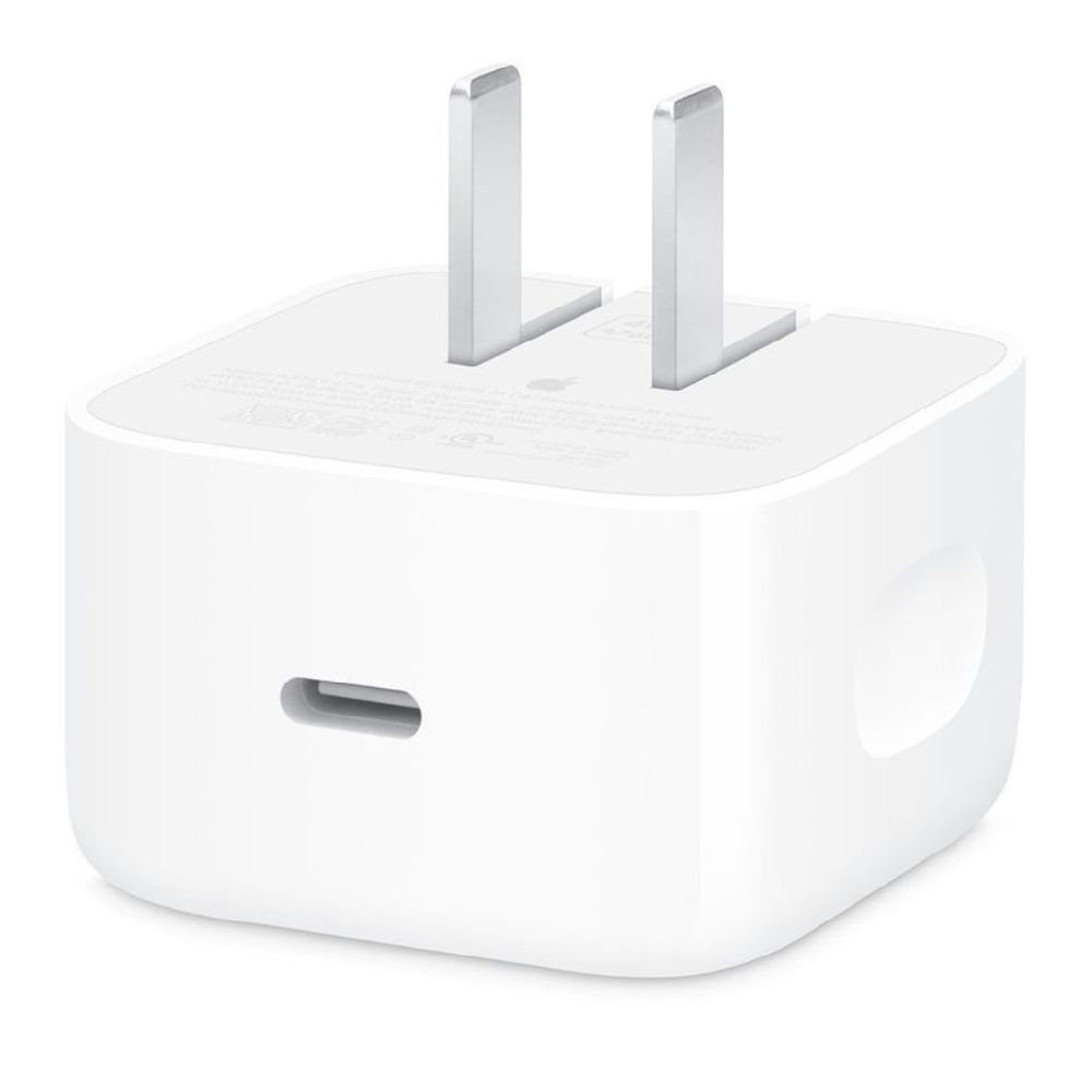 Cargador de pared Apple tipo USB Tipo-C, 40W dinámico, máximo 60W, blanco