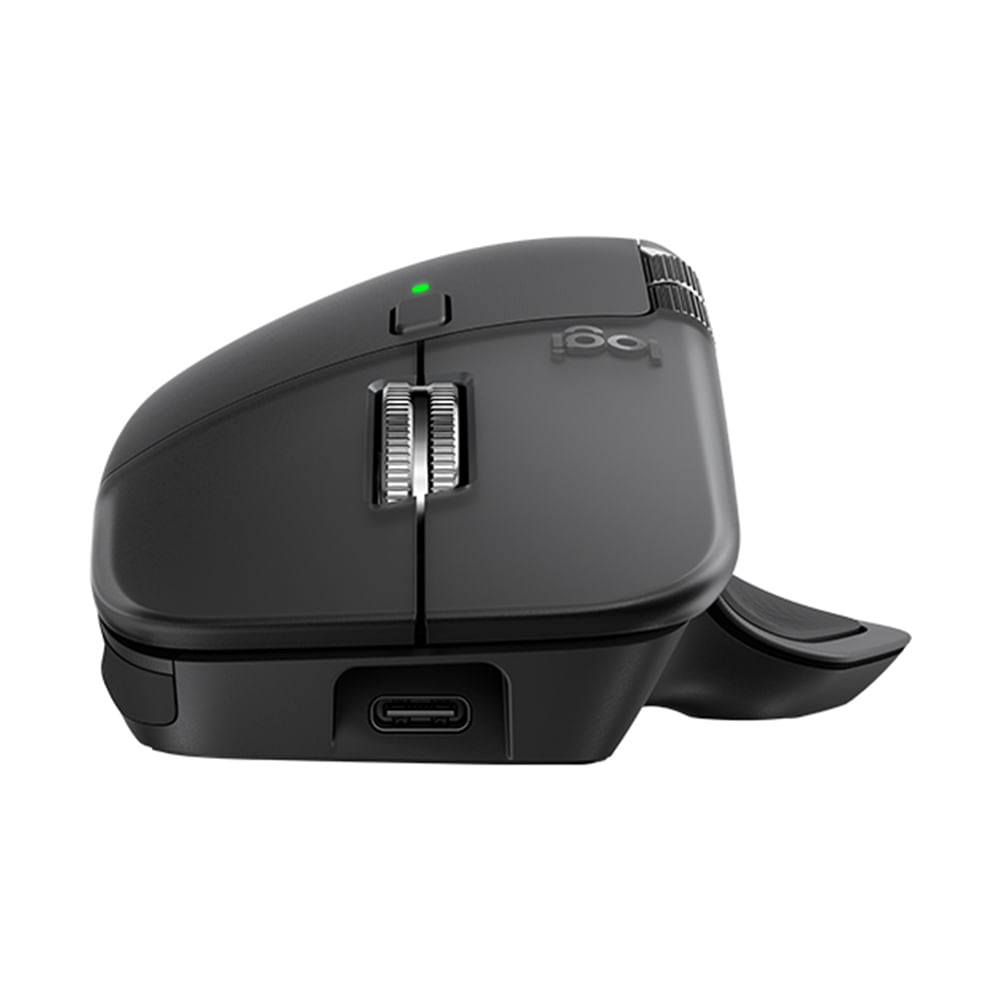 Imagen 2 del producto PREVENTA: Mouse inalámbrico Logitech MX Master 4 Bluetooth, 8000 DPI, 8 botones, MagSpeed, Actions Ring, hasta 70 días, grafito