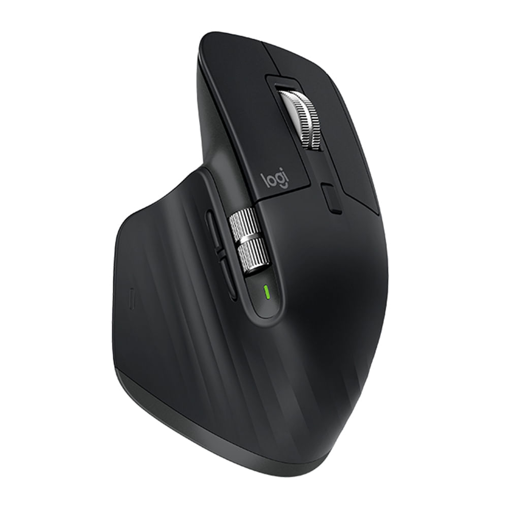 Imagen 2 del producto Mouse inalámbrico Logitech MX Master 3S Bluetooth, 8000 DPI, 7 botones, MagSpeed, batería 70 días, negro