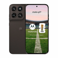 Celular Motorola Moto G77 5G 256GB, 8GB RAM, cámara 108MP+8MP y frontal 32MP, pantalla 6.78"", negro