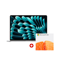 MacBook Air 13"" (2026) Chip M5, 512GB SSD, 16GB RAM, macOS, teclado inglés, silver + Microsoft Office 365