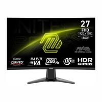 Monitor gamer curvo MSI MAG 276CXF 27"" Rapid VA Full HD, 280Hz, 0.5ms, HDMI/DisplayPort, negro