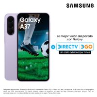 Celular Samsung Galaxy A37 5G 256GB, 8GB RAM, cámara trasera 50MP y frontal 12MP, 6.7'', violeta