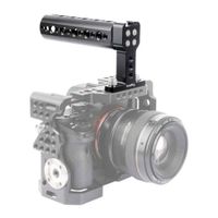 Mango superior Smallrig con soporte de zapata, para jaula Smallrig, negro