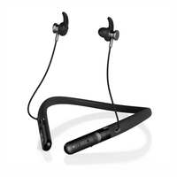Audífonos bluetooth in ear Decibel Active resistente al agua IPX5, máx. 18 horas, banda de silicona, negro