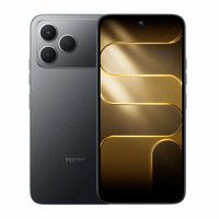 Celular Tecno Spark 50 4G 256GB, 4GB RAM, cámara 50MP, frontal 8MP, pantalla 6.78"", 7000 mAh, Helio G81, USB Tipo-C, negro