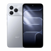 Celular Tecno Spark 50 4G 256GB, 4GB RAM, cámara 50MP, frontal 8MP, pantalla 6.78"", 7000 mAh, Helio G81, USB Tipo-C, titanio