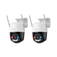 Kit 2 Cámara seguridad Domo IMOU Cruiser SC 3K 5MP 360° Exterior - Blanco