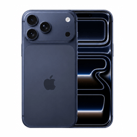 iPhone 17 Pro Max eSIM 5G 256GB, 12GB RAM, cámara 48MP, frontal 12MP, pantalla 6.9"", chip A19 Pro, iOS, USB Tipo-C, Deep Blue