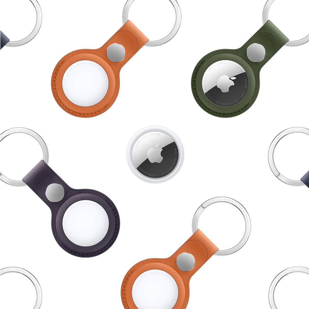 Imagen 2 del producto Localizador Apple AirTag 2da Gen pack x4, Bluetooth, batería CR2032, IP67, app Encontrar, compatible iOS, blanco