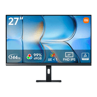 Monitor Xiaomi A27i 2026 plano 27"" IPS LED FHD, 144Hz, 6ms, HDMI/DisplayPort, antirreflejos, VESA, gaming, negro