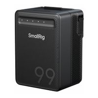 Batería V-Mount SmallRig VB99 Lite 5245, 6700 mAh, carga rápida, USB Tipo-C, indicador LED