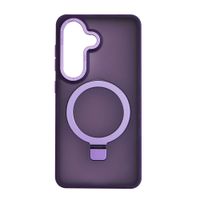 Case G Mobile para Samsung S26 metal matte, con magsafe y soporte, morado