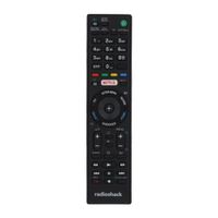 Control remoto universal Radioshack para TV Sony, LED, LC, Smart TV, negro