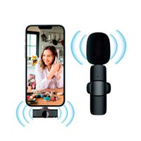 Microfono Inalambrico Celular Entrada Tipo C Profesional