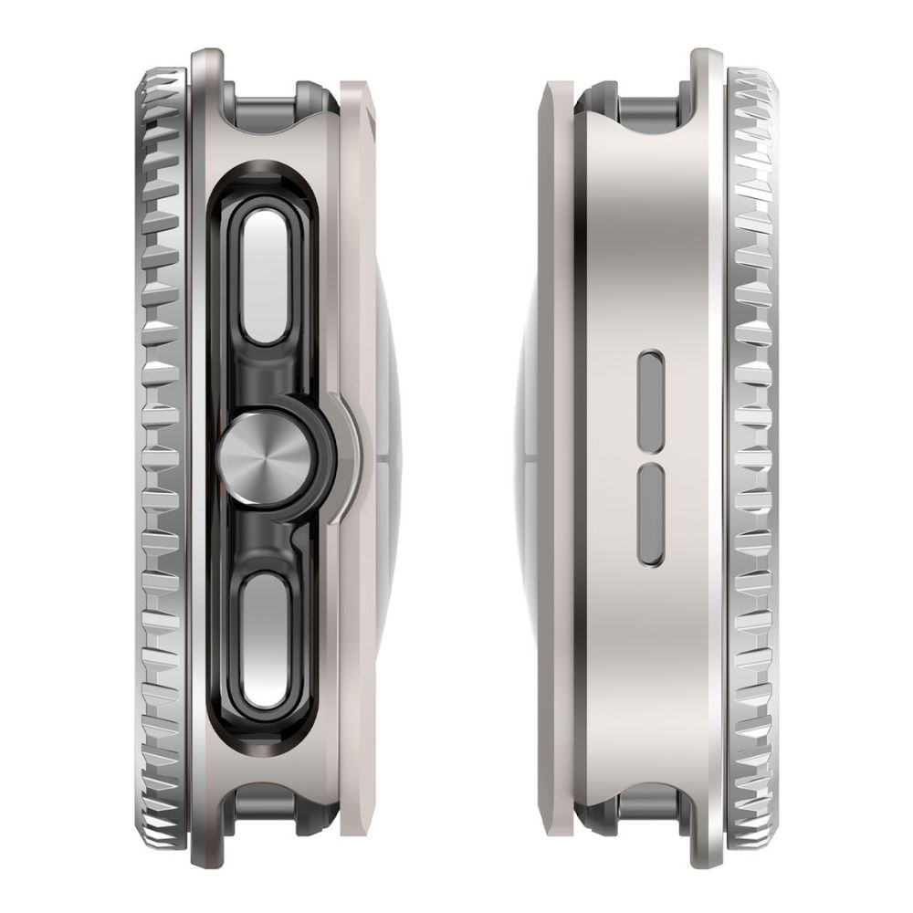 Imagen 2 del producto Case de acero inoxidable para Samsung Galaxy Watch 8 Classic 46mm, con cristal de zafiro sintético, silver