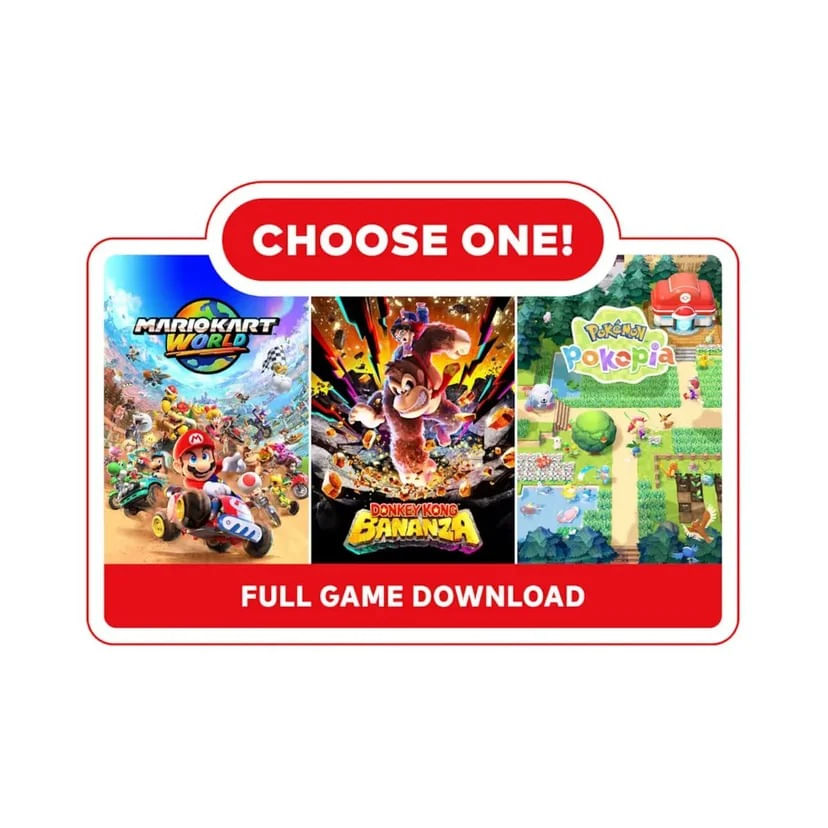 Imagen 2 del producto Consola Nintendo Switch 2 Choose Your Game Bundle, Full HD, 256GB, 12GB RAM, negro