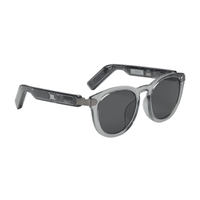 Lentes de sol JBL Soundgear Frames Round con altavoz y micrófono, gris translúcido