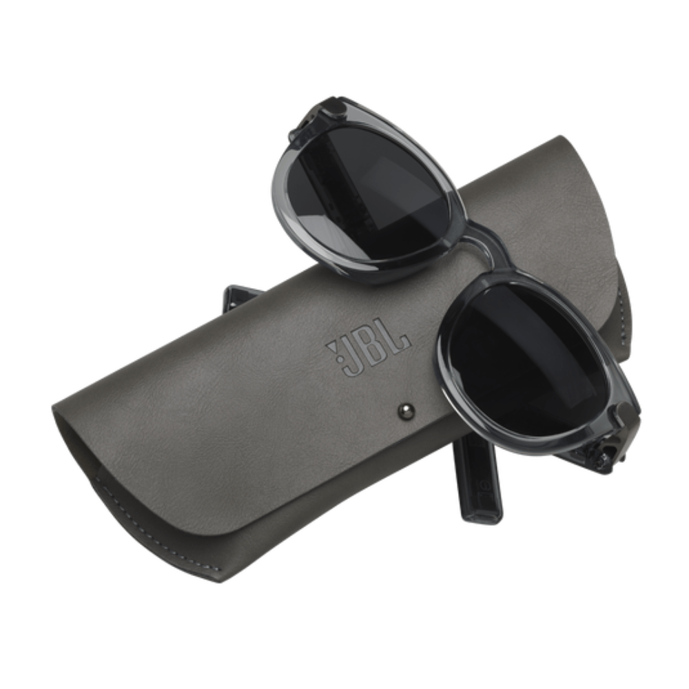 Imagen 2 del producto Lentes de sol JBL Soundgear Frames Round con altavoz y micrófono, gris translúcido