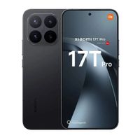 Celular Xiaomi 17T Pro 512GB, 12GB RAM, cámara trasera 50MP y frontal 32MP, pantalla 6.83"", negro