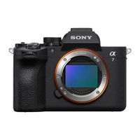 Cámara mirrorless Sony Alpha a7 V Full Frame 33MP, solo cuerpo, grabación en 4k, pantalla táctil, negro