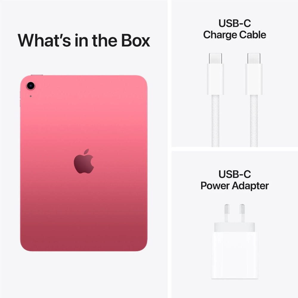 Imagen 2 del producto iPad 11"" 128GB, 6GB RAM, cámara principal 12MP y frontal 12MP, 28.93 Wh, Chip A16, pink