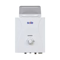 Calentador instantáneo Sole Control Total 5.5L GN, UBP, pantalla digital, blanco