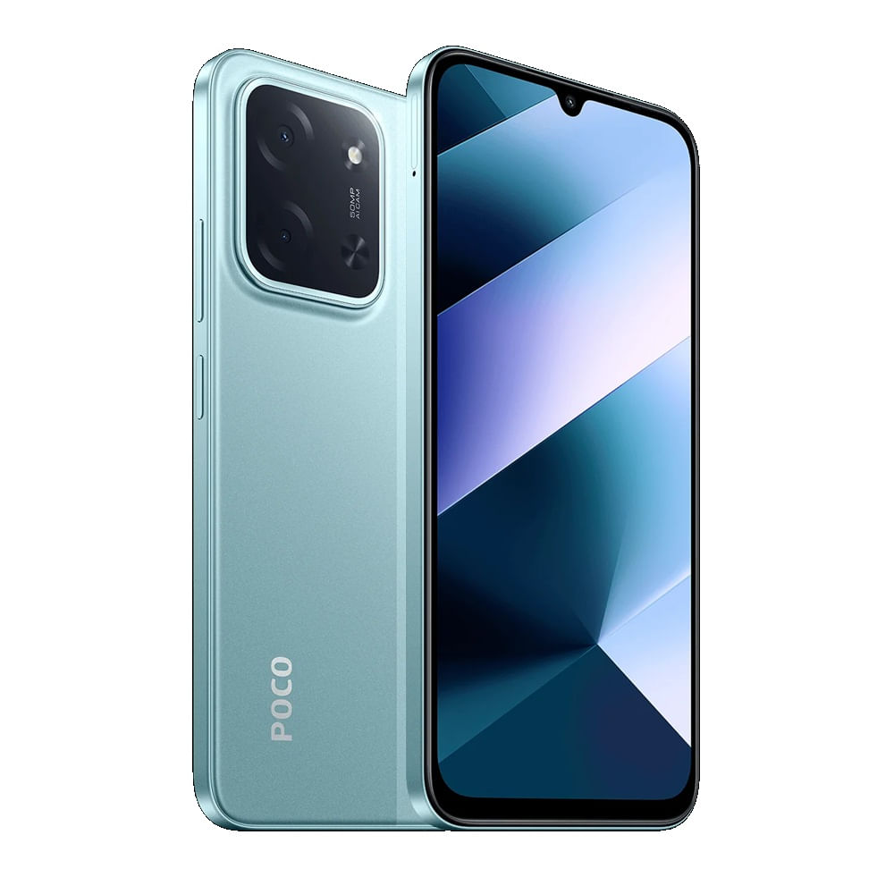 Imagen 2 del producto Celular Xiaomi Poco C85 128GB, 6GB RAM, cámara trasera 50MP y frontal 8MP, pantalla 6.9"", verde