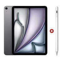 iPad Air 11"" 128GB, 12GB RAM, cámara principal 12MP y frontal 12M, 28.93Wh, Chip M4, space gray + Pencil Universal