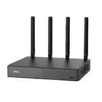 Grabador NVR Wi-Fi IMOU N110W para cámaras de seguridad, 10 canales, HDMI 4K, negro