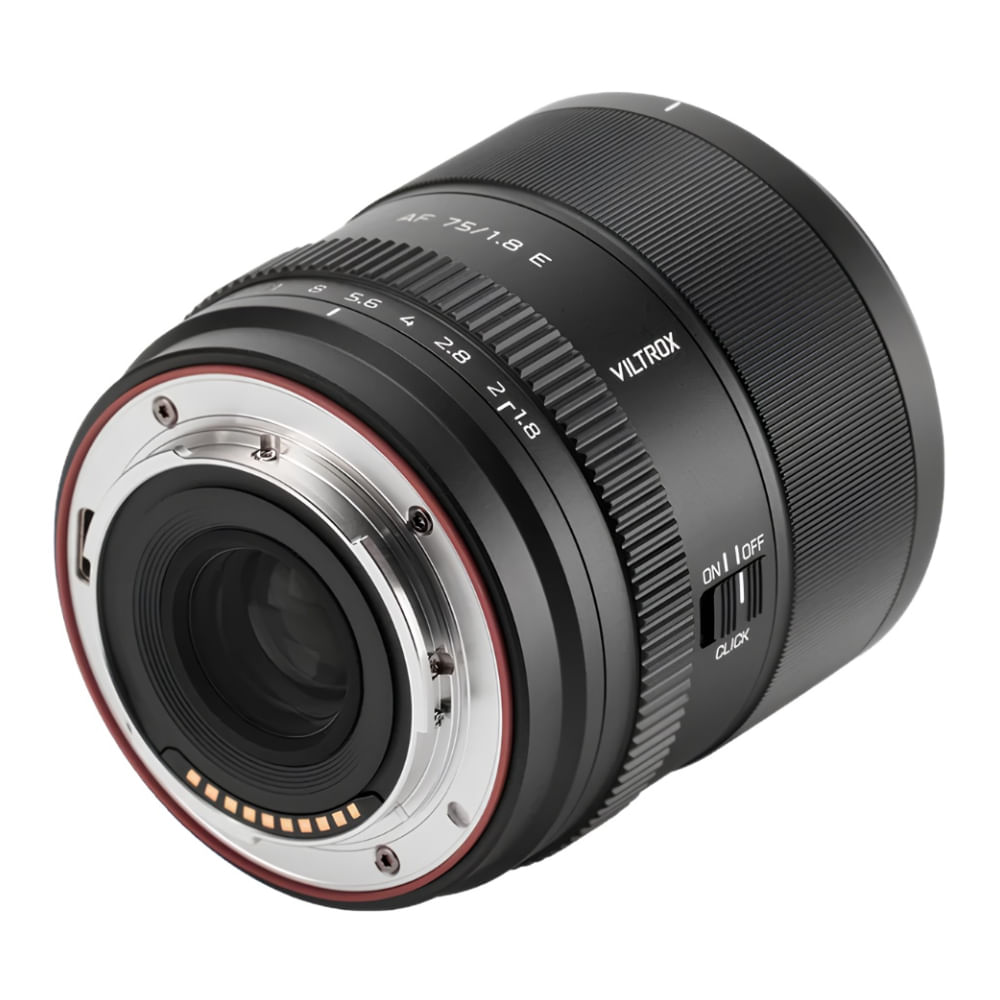 Imagen 2 del producto PREVENTA: Lente Viltrox AF 75mm f/1.8 EVO E, teleobjetivo corto/prime, montura tipo E de Sony