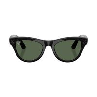Lentes de sol Ray-Ban Meta Skyler RW4014 con cámara, audio y Meta AI, negro brillante
