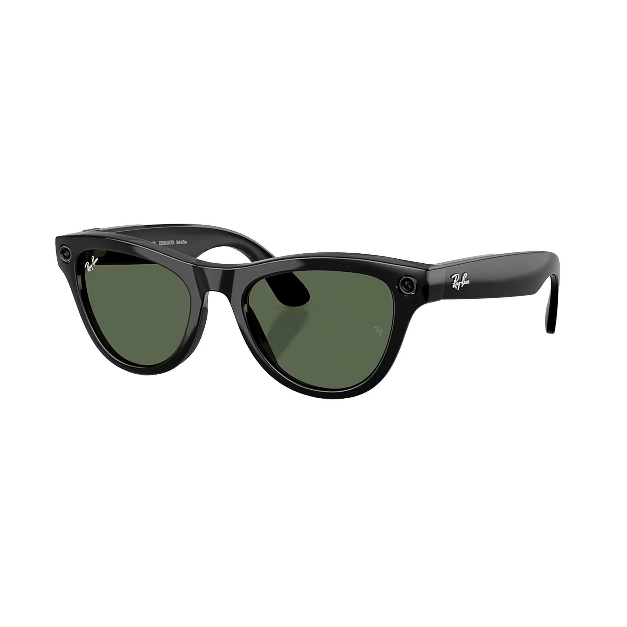 Imagen 2 del producto Lentes de sol Ray-Ban Meta Skyler RW4014 con cámara, audio y Meta AI, negro brillante