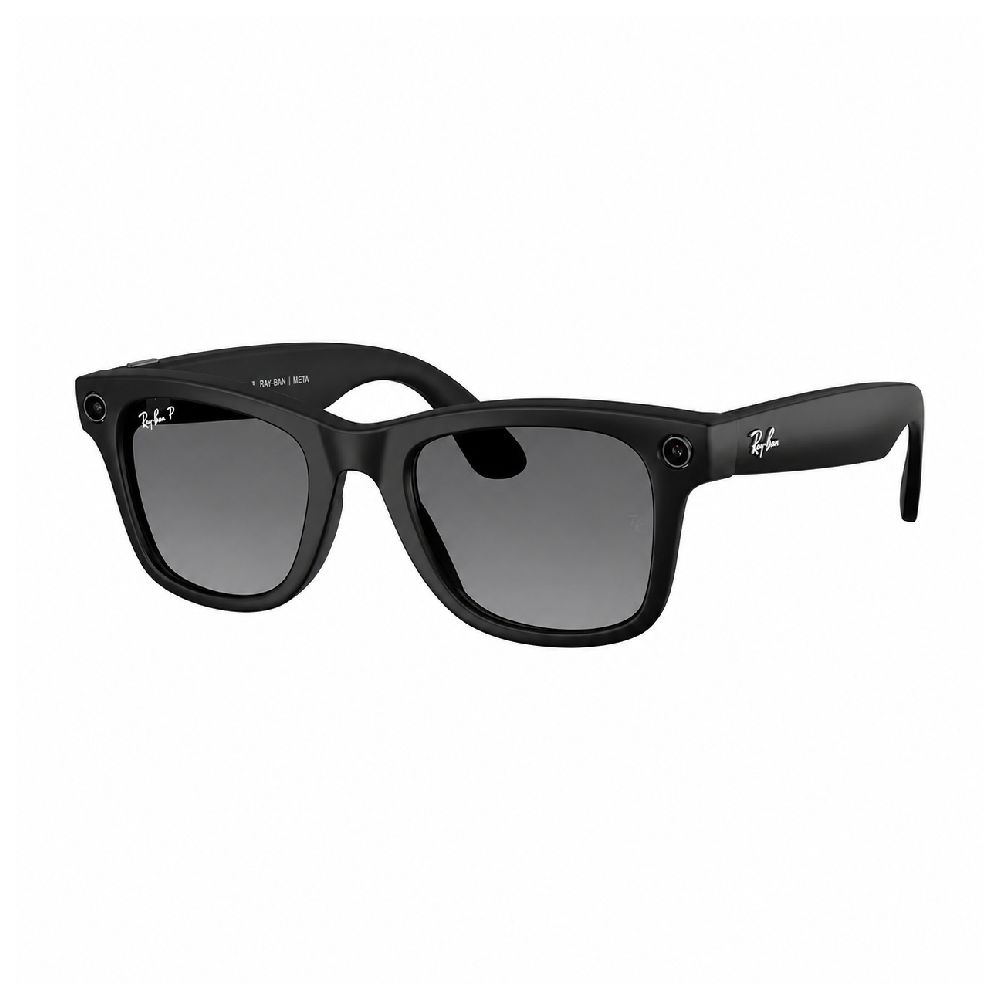 Imagen 2 del producto Lentes de sol Ray-Ban Meta Wayfarer RW4012 con cámara, audio y Meta AI, negro