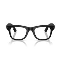 Lentes de sol Ray-Ban Meta Wayfarer RW4012 Transitions con cámara y audio, negro mate