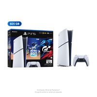 Consola PlayStation 5 Slim edición digital 825GB, mando DualSense, ASTRO BOT y Gran Turismo 7