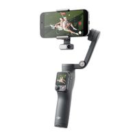Estabilizador DJI Osmo Mobile 8P Advanced Tracking Combo, 3 ejes, autonomía de 10 horas, gris