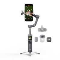 Estabilizador DJI Osmo Mobile 8P Creator Combo, 3 ejes, autonomía de 10 horas, gris