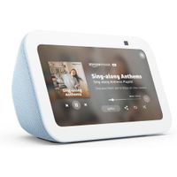 Pantalla inteligente Amazon Echo Show 5 3ra gen, 5.5"", Alexa, control táctil, cámara 2MP, obturador, azul