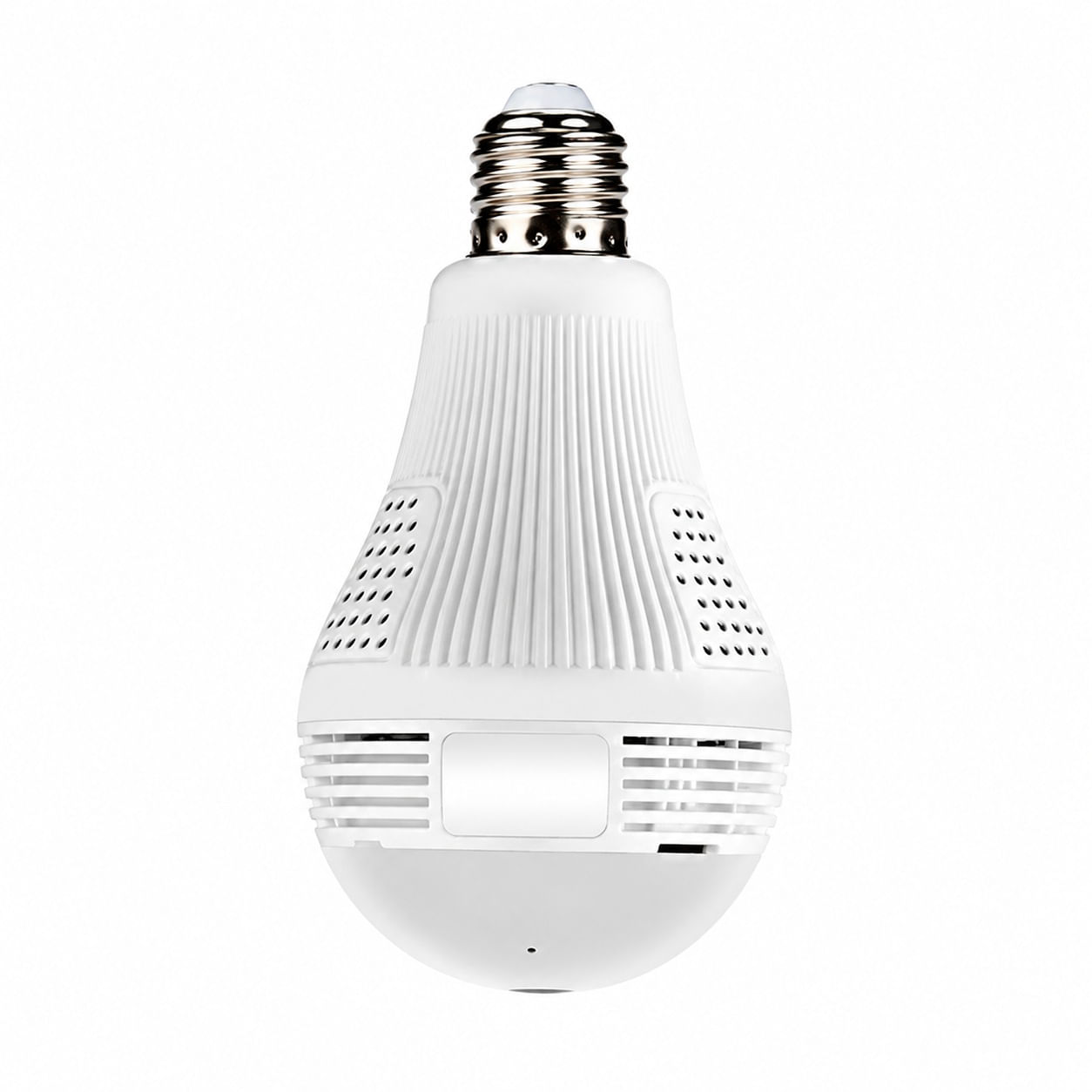 Foco con cámara Wi-Fi Genérico 1.3MP, visión 360° y memoria Micro SD, blanco