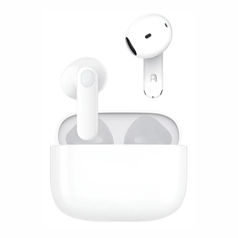 Imagen 1 del producto Audífonos Bluetooth true wireless HONOR Choice X7e Active ORF-ME00, cancelación de ruido para llamadas, IP54, hasta 38h con estuche, blanco