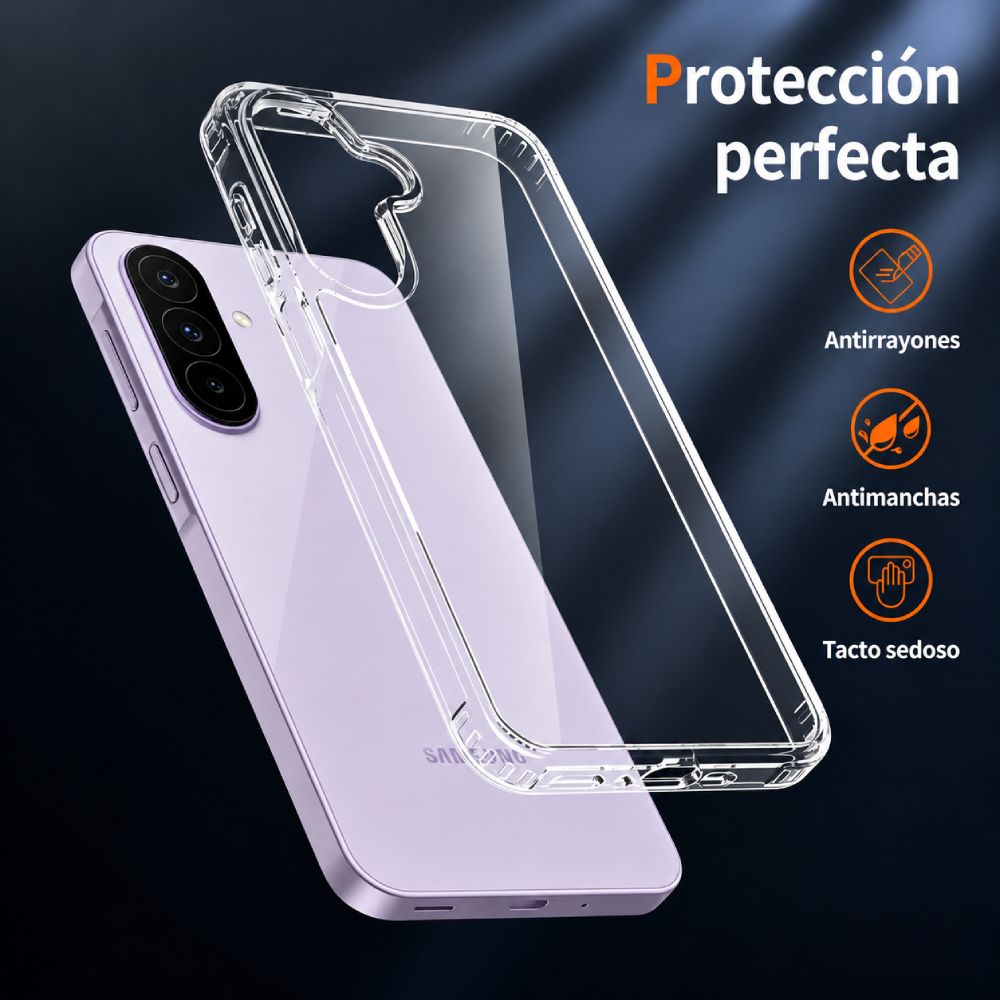 Imagen 2 del producto Case GMobile para Samsung A27 clear, TPU rígido, antigolpes, transparente