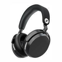 Audífonos Bluetooth over ear Sennheiser MOMENTUM 5 Wireless, Hybrid Adaptive ANC, 8 micrófonos, hasta 57h, negro