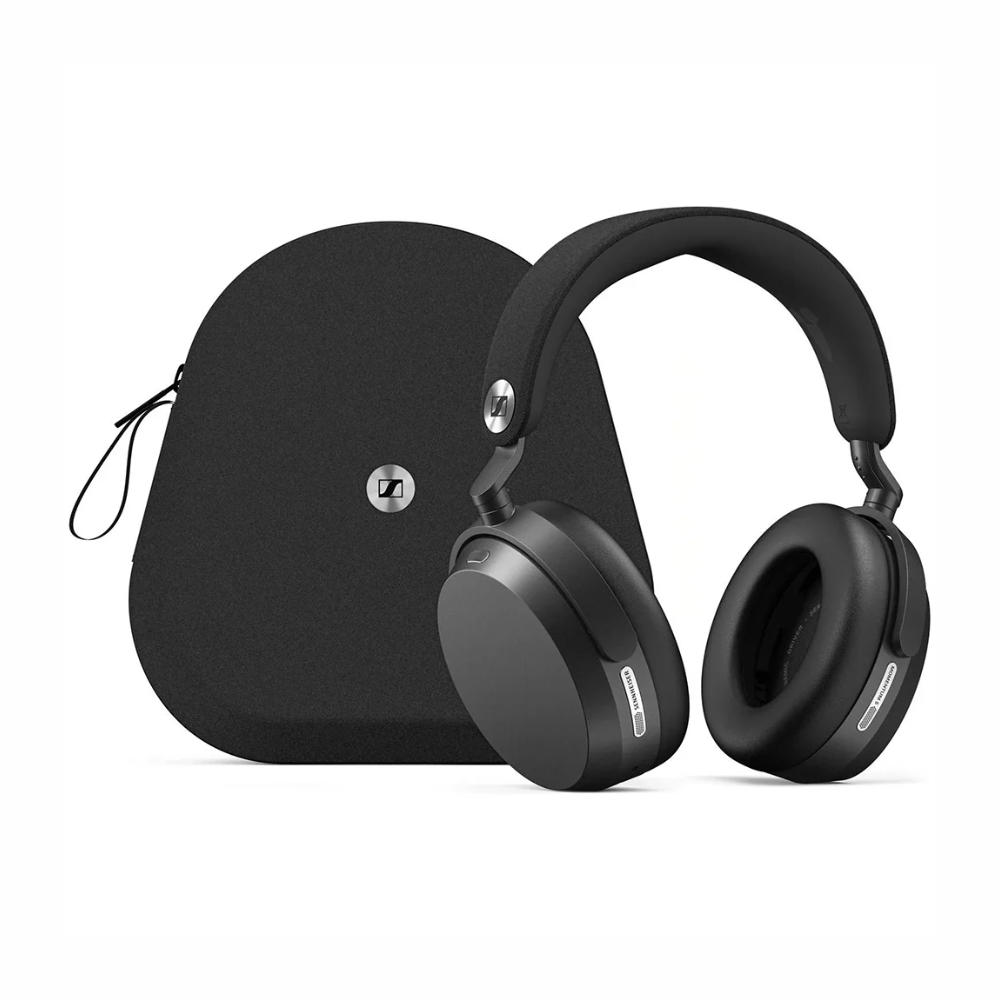 Imagen 2 del producto Audífonos Bluetooth over ear Sennheiser MOMENTUM 5 Wireless, Hybrid Adaptive ANC, 8 micrófonos, hasta 57h, negro