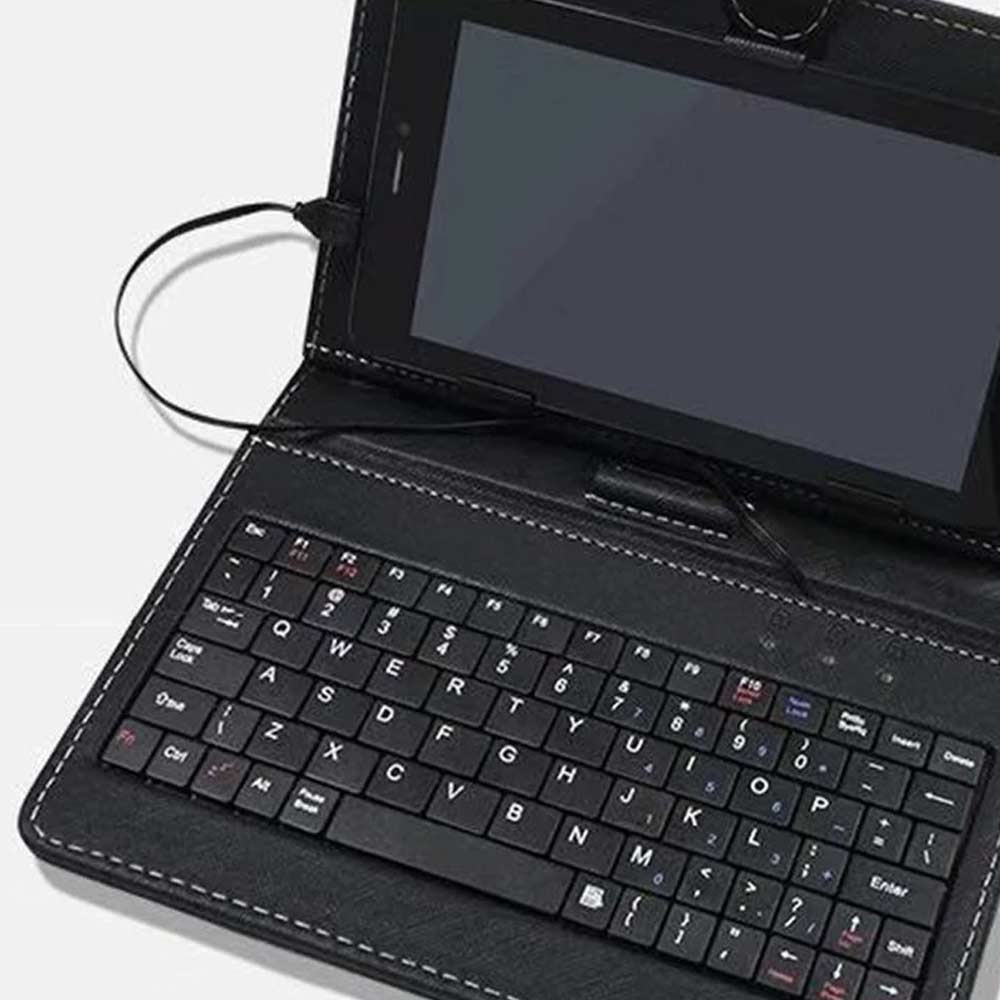 Imagen 2 del producto Estuche para tablet Coolbox Teraware 7"" con teclado, puertos usb y tipo-C, negro
